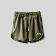 Women's Deep Olive Training Shorts