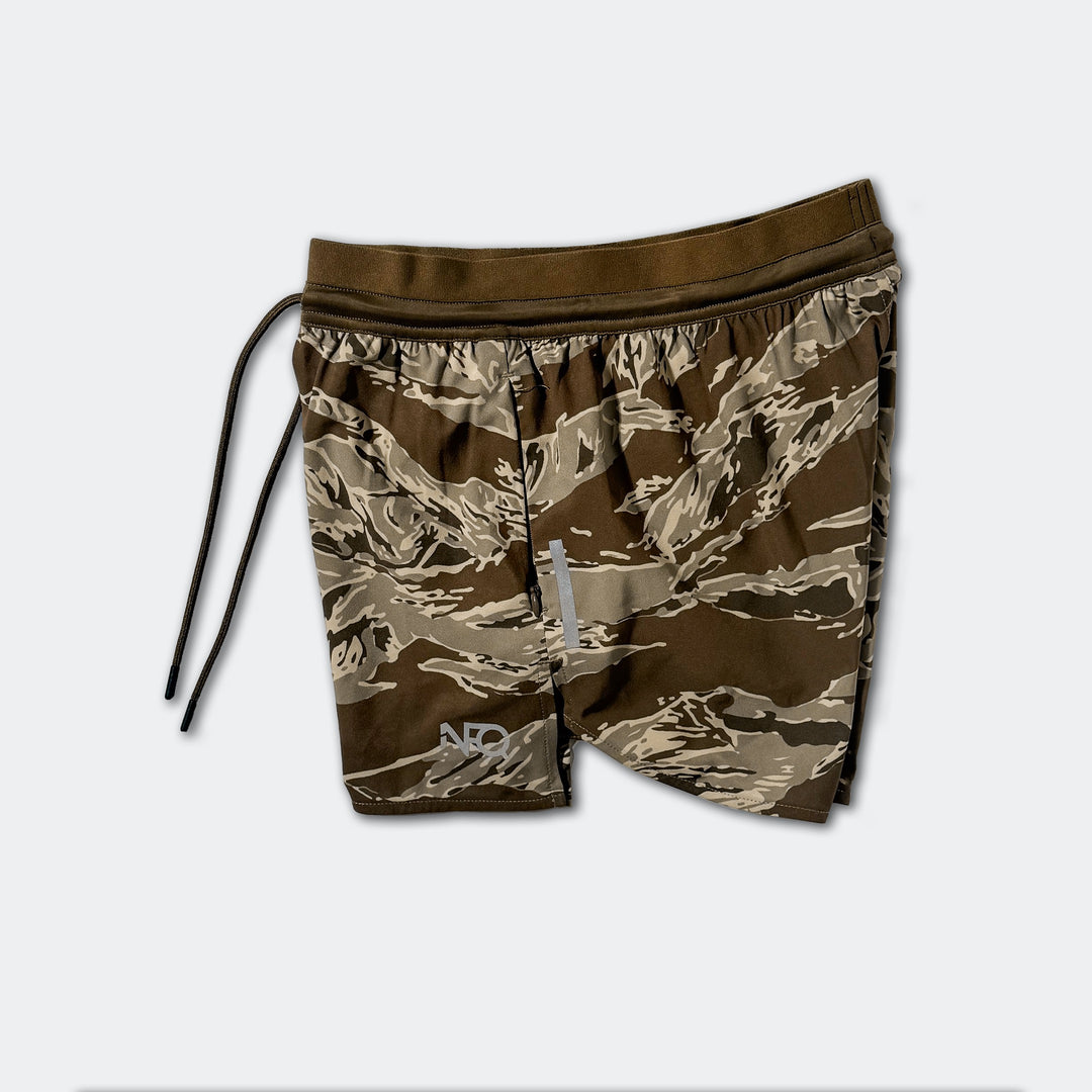 Women's Covert Sprint Shorts - Desert Tigerstripe