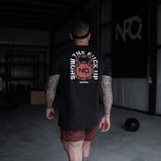 Training Tee - Show Up Black/Red