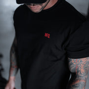 Training Tee - ADIFFERENTBREED Black/Red