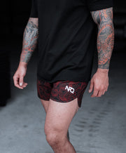 Topo Blood Red/Black Training Shorts