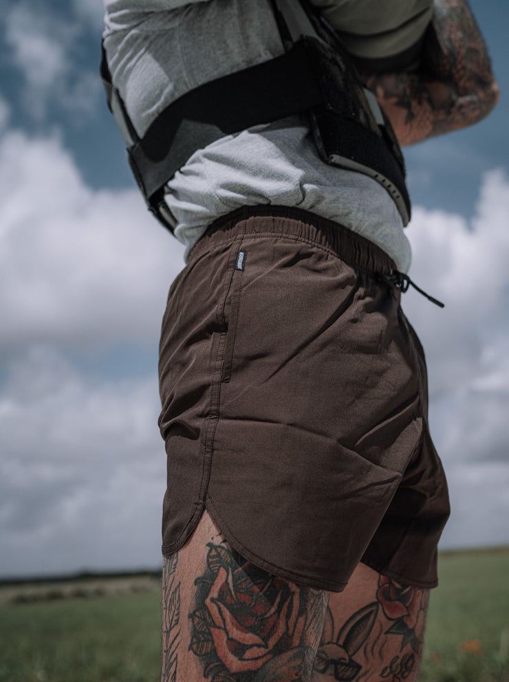 Patriot Brown Training Shorts