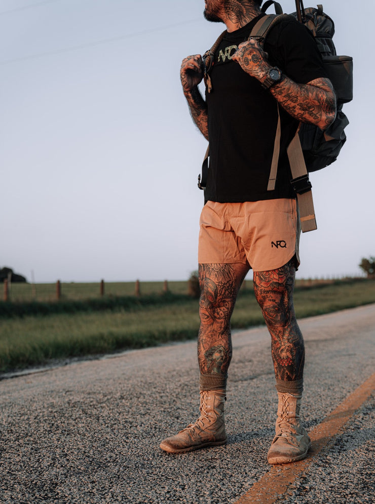 Coyote Brown Training Shorts