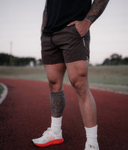 Covert Sprint Shorts - Patriot Brown