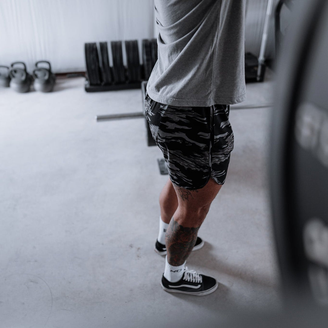 Midnight Tigerstripe Training Shorts