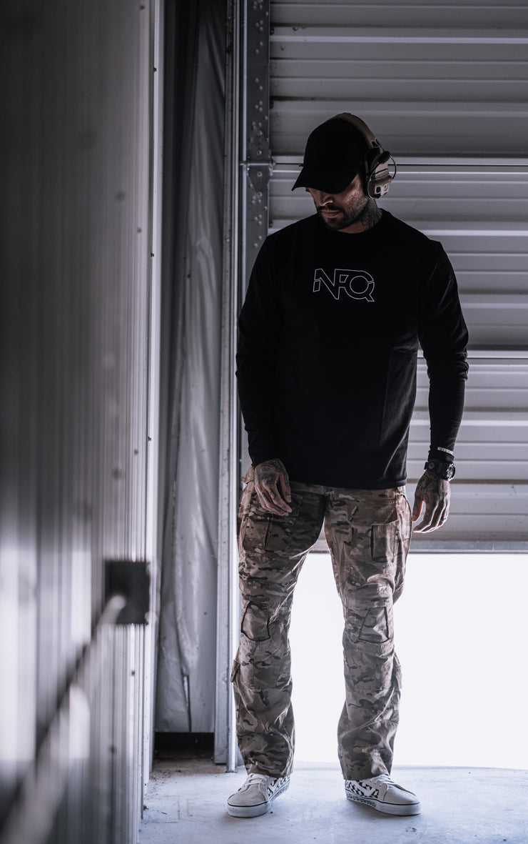 Training Long Sleeve - Trace Black/White