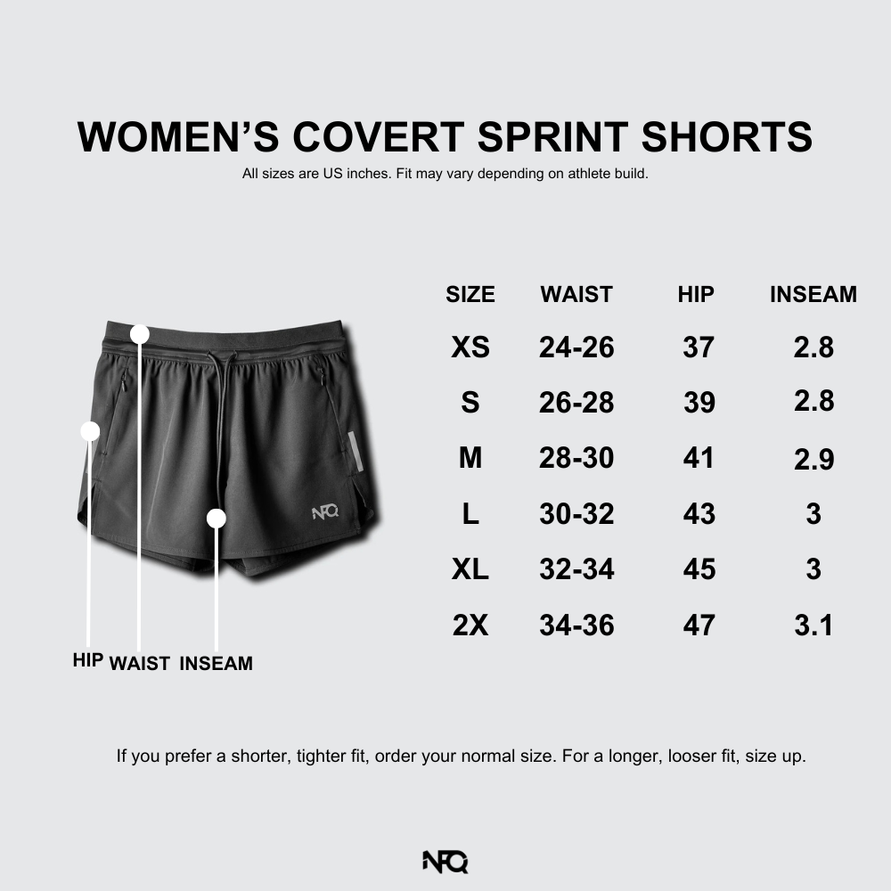 Women's Covert Sprint Shorts - Sand