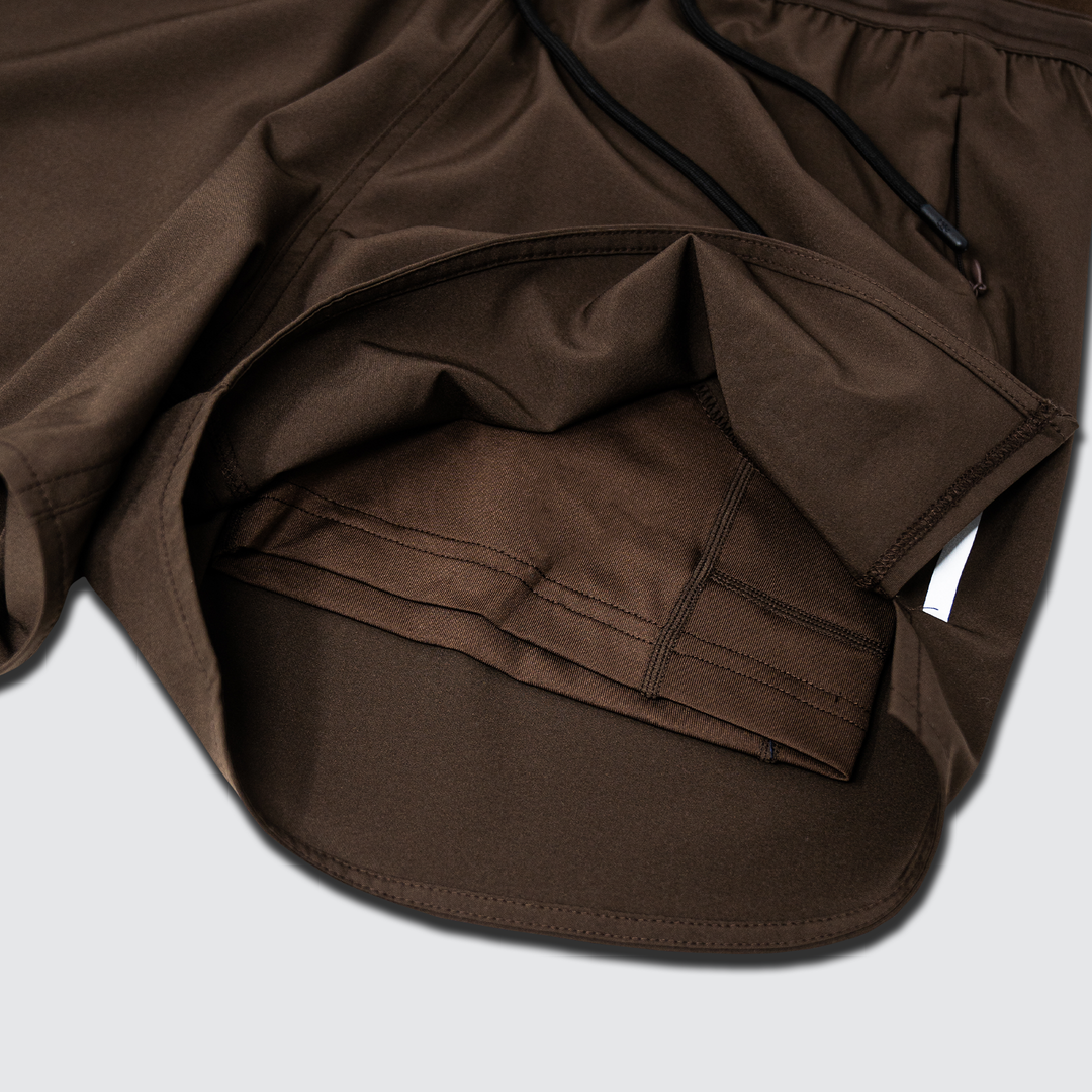 Covert Sprint Shorts - Patriot Brown