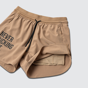 Covert Sprint Shorts - Coyote Brown