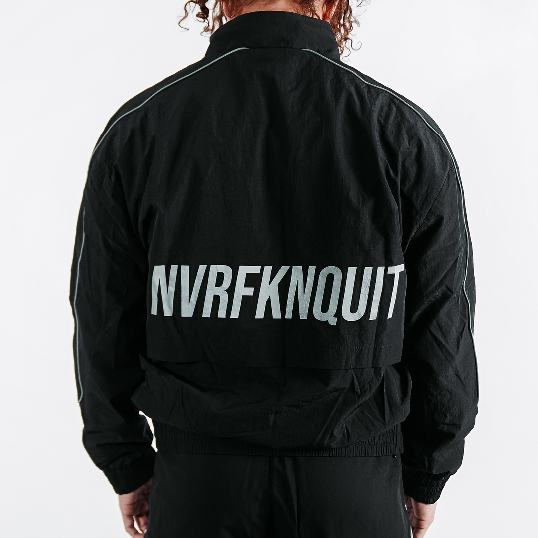 Track Jacket - NVRFKNQUIT