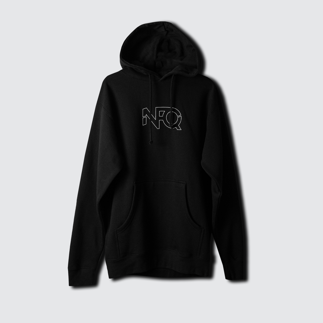 Basic Hoodie - Trace - Black