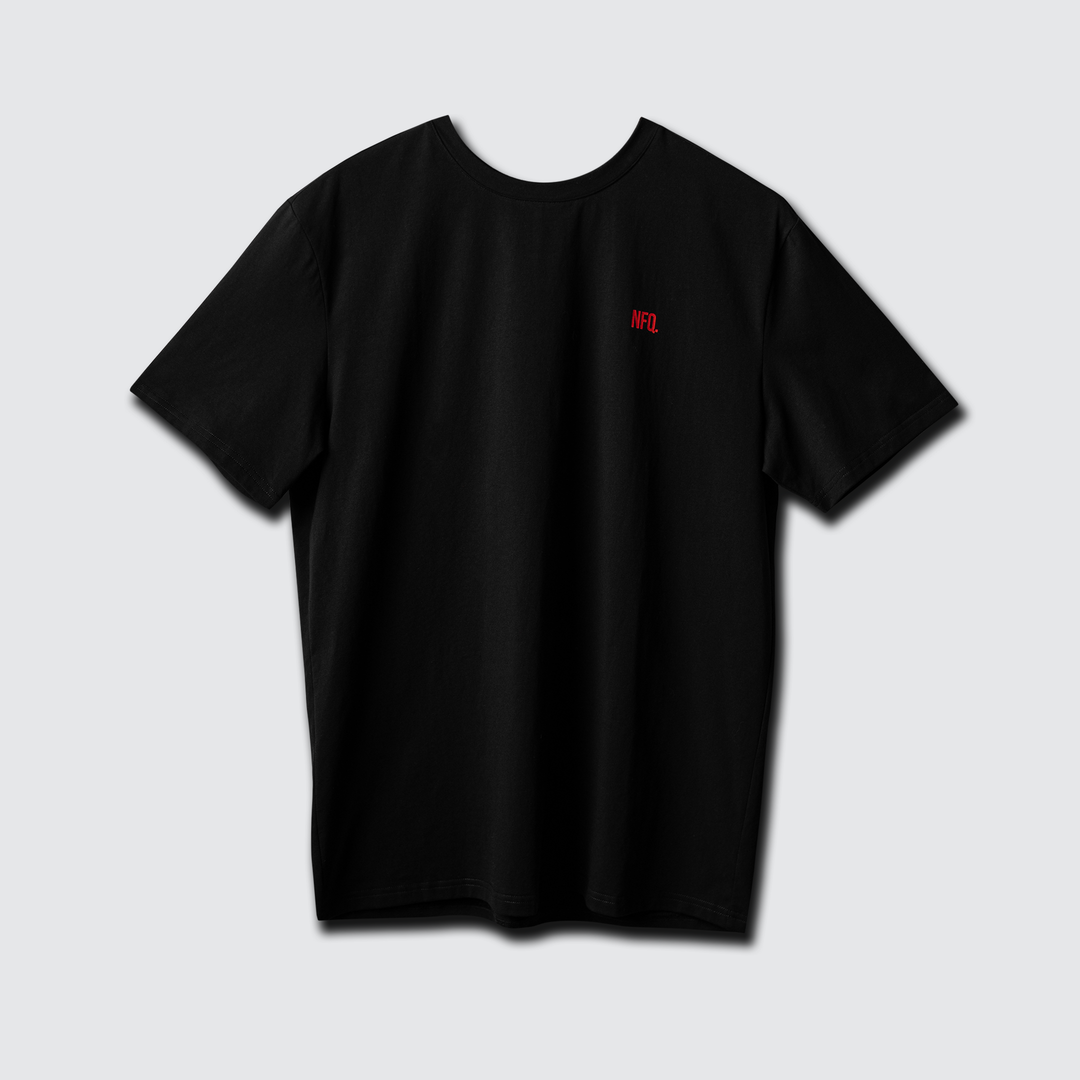 Training Tee - ADIFFERENTBREED Black/Red