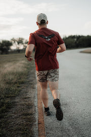 Training Tee - Liberty Soars Mahogany