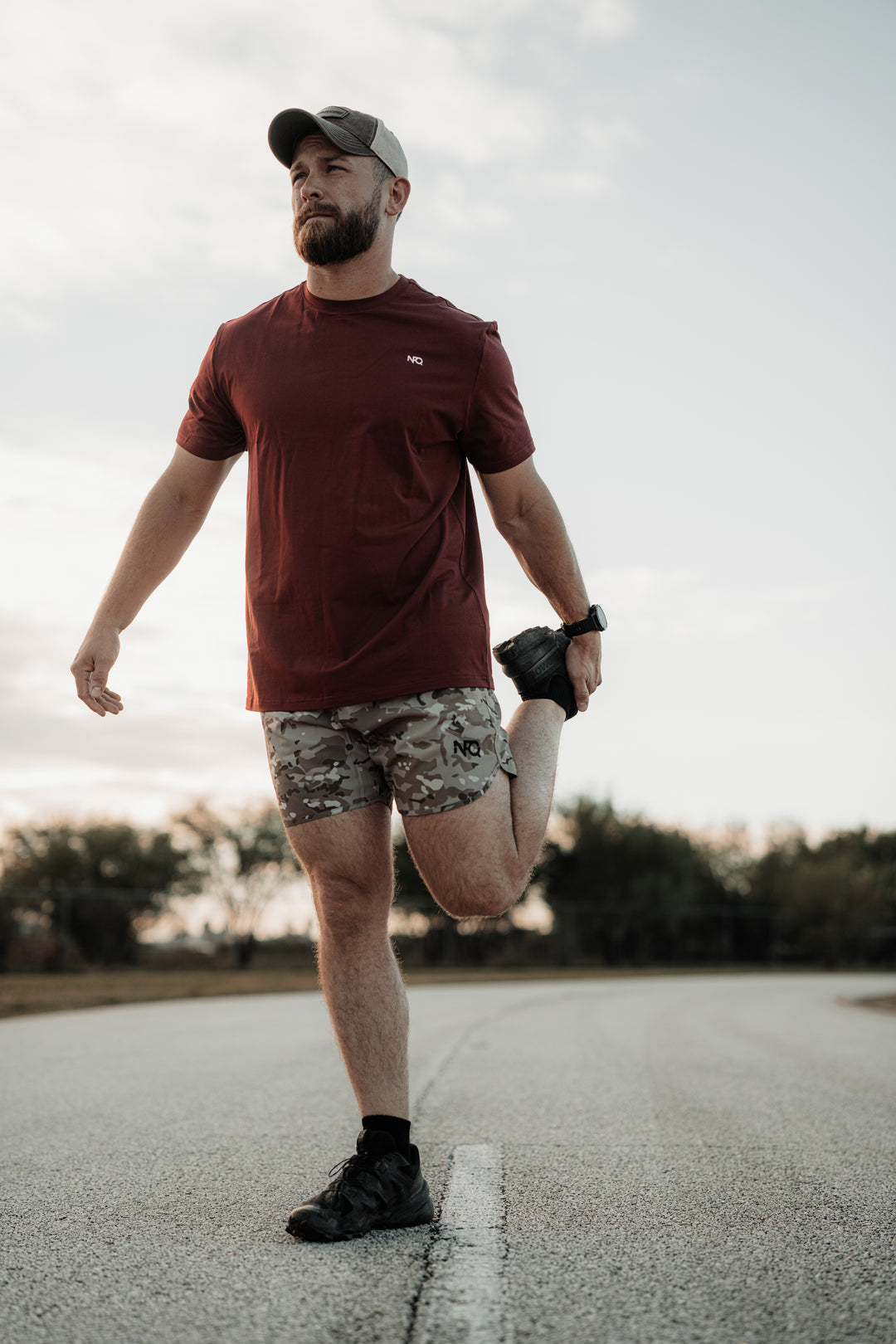 Training Tee - Liberty Soars Mahogany