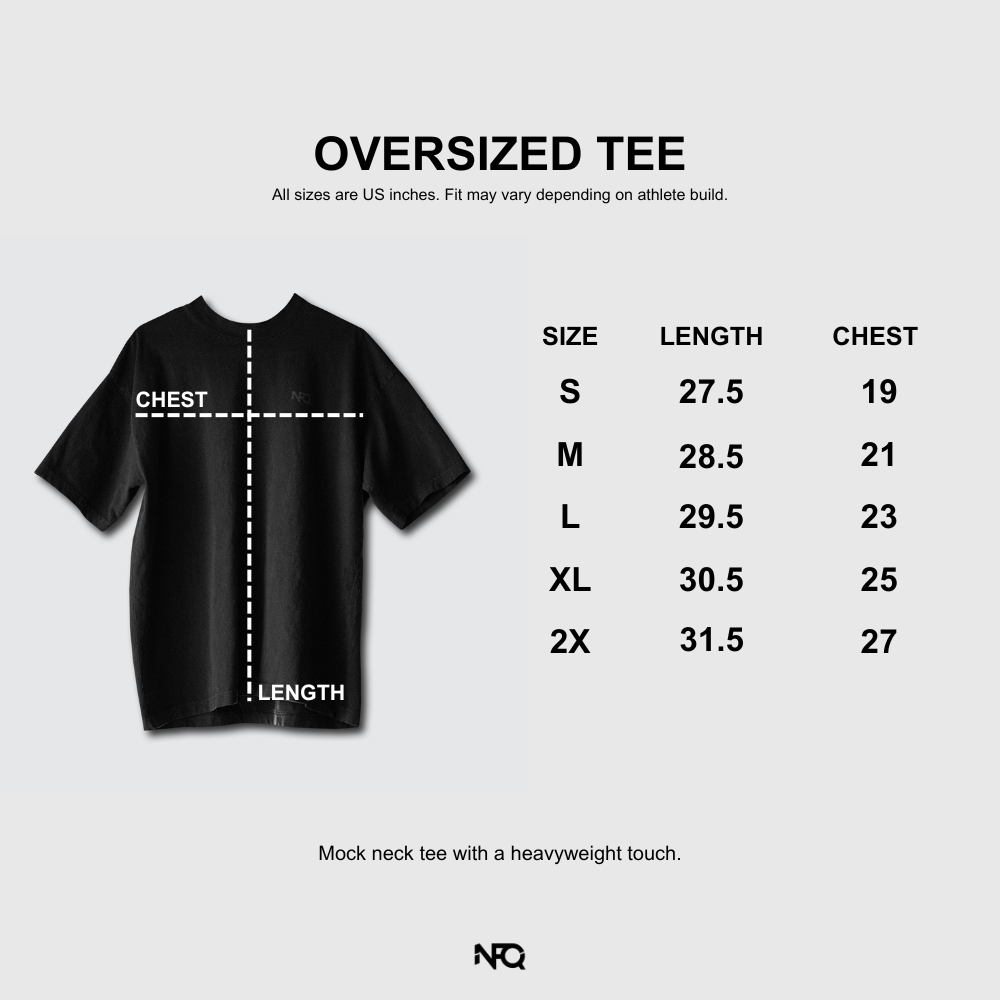 NEVERFUCKINGQUIT - Oversized
