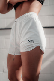 Women's Snowcap White Training Shorts